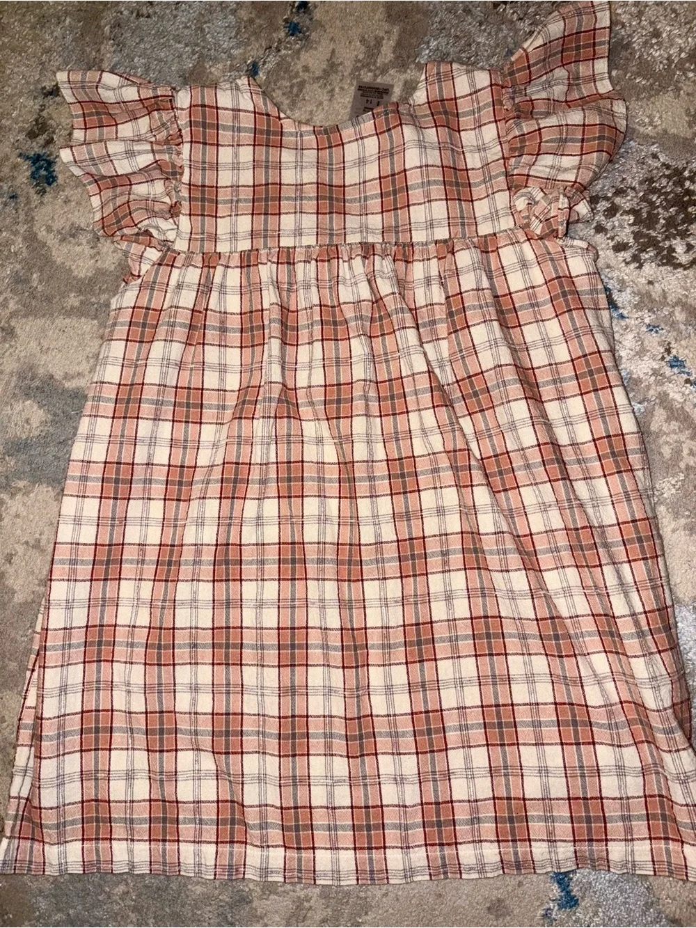 Bonnie Jean lightweight plaid